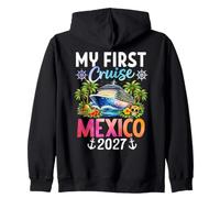 Ma première croisière Mexique 2027 Vacation Travel Cruise Memory Sweat à Capuche