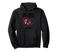 Ma première fête des mères Love & Coffee Jolie New Mom Sweat à Capuche