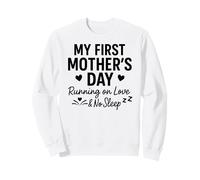 Ma première fête des mères sous Le Signe de l'amour et de l'absence de Sommeil - Mama Sweatshirt