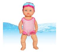 Ma première fille de natation - piscine de bain étanche | Jouet interactif pour la salle de bain | Bras et jambes mobiles | Toddler Toddler Coloy Toddler | natation réaliste | Divertiment