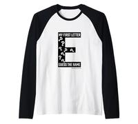 Ma première lettre Manche Raglan