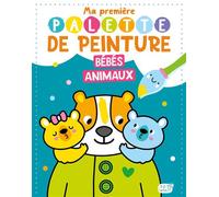 Ma première palette de peinture - bébés animaux - Atelier Cloro - 1 2 3 Soleil - broché - Document jeunesse