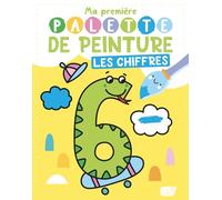 Ma première palette peinture - Chiffres - Atelier Cloro - 1 2 3 Soleil - broché - Livre-jeu