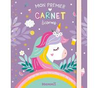 Ma première papeterie licornes - Carnet avec élastique spécial licornes - Dès 5 ans