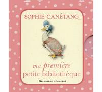 Ma Première Petite Bibliothèque Sophie Canétang - Coffret 4 Volumes : Mots - Animaux - Chiffres - Temps