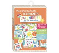 Ma première pochette d'aimants calendrier de la semaine - Steffie Brocoli - Auzou Philippe Eds - Document jeunesse dès 6 ans