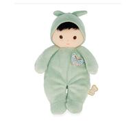 Kaloo Poupon Très Doux K222003 – 24 cm Vert, corps souple en tissu, lavable, dès la naissance