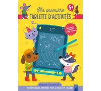 Ma Première Tablette D'activités - Développe Tes Capacités : Mathématiques, Premiers Mots Et Bien Plus Encore - Avec 1 Tablette De Dessin Et 1 Stylet Inclus