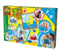 Ma première œuvre d'art - SES CREATIVE - My first - Hobby 1 - 4 - 3 peintures & 11 cartes imprimées - Age : 1+