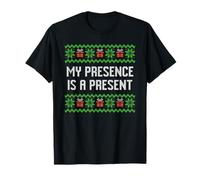 Ma présence est un cadeau moche pull de Noël T-Shirt