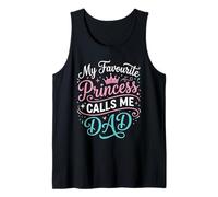 Ma Princesse préférée m'appelle Papa, Fille, fête des pères Débardeur