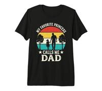 Ma Princesse préférée m'appelle Papa, Fille, fête des pères T-Shirt Haut de Gamme