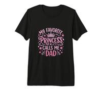 Ma Princesse préférée m'appelle Papa, Fille, fête des pères T-Shirt Haut de Gamme
