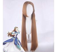 Ma prochaine vie de méchante: tous les chemins mènent à Doom! Catarina Claes/Katarina Claes Brown 80 cm de long perruque Cosplay PL-768