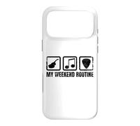 Ma Routine du W nd Amoureux de la Guitare Guitariste Coque pour iPhone 17 Pro Max