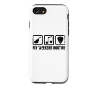 Ma Routine du W nd Amoureux de la Guitare Guitariste Coque pour iPhone SE (2020) / 7/8