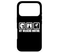 Ma Routine du W nd Kickboxing Enthousiaste Muay Thai Coque pour iPhone 17 Pro