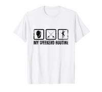Ma Routine du W nd Passionné d'escrime T-Shirt Graphique avec Valeur