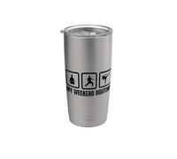 Ma routine du w nd Professeur de karaté Shotokan Gobelet isotherme en acier inoxydable double paroi