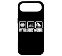 Ma Routine du Week-End Windsurf Enthusiast Sailboarding Coque pour iPhone Air