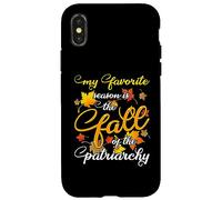 Ma Saison préférée est la Chute de l'automne patriarcat Coque pour iPhone X/XS