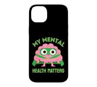 Ma santé mentale Compte Mois de Sensibilisation à la santé mentale Vert Coque pour iPhone 14 Plus