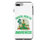 Ma santé mentale Compte Mois de Sensibilisation à la santé mentale Vert Coque pour iPhone 7 Plus/8 Plus