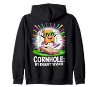 Ma séance de thérapie Cornhole Fun Vibes Sweat à Capuche