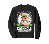 Ma séance de thérapie Cornhole Fun Vibes Sweatshirt