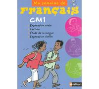 Ma semaine de francais cm1 eleve - Collectif - Nathan - broché - Scolaire / Universitaire