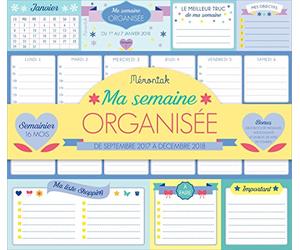 Ma semaine organisée Mémoniak 2017-2018