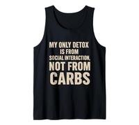 Ma Seule Cure de désintoxication provient de Social Interaction Funny Débardeur