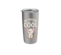 Ma souris pense que je suis cool Rodent Cheese Gobelet isotherme en acier inoxydable double paroi