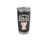 Ma souris pense que je suis cool Rodent Cheese Gobelet isotherme en acier inoxydable double paroi