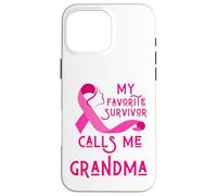 Ma survivante préférée m'appelle « Grand-mère » Cancer du Sein « Nana Ma » Coque pour iPhone 16 Pro Max