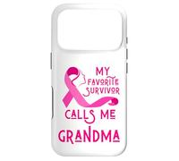 Ma survivante préférée m'appelle « Grand-mère » Cancer du Sein « Nana Ma » Coque pour iPhone 17 Pro