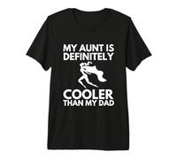 Ma Tante est définitivement Plus Cool Que Mon père T-Shirt Haut de Gamme