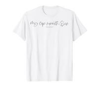 Ma Tasse coule sur Le bienheureux Dieu Aime Jésus, Sauve T-Shirt Graphique avec Valeur
