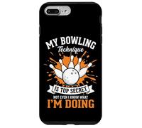 Ma Technique de Bowling est Celle d'un Joueur de Bowling Top Secret Coque pour iPhone 7 Plus/8 Plus
