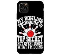 Ma Technique de Bowling est Top secrète, même si Je ne Sais Pas ce Que Je suis Coque pour iPhone 11 Pro Max