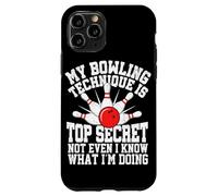Ma Technique de Bowling est Top secrète, même si Je ne Sais Pas ce Que Je suis Coque pour iPhone 11 Pro