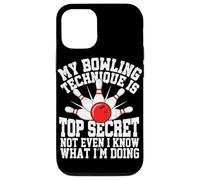 Ma Technique de Bowling est Top secrète, même si Je ne Sais Pas ce Que Je suis Coque pour iPhone 12/12 Pro