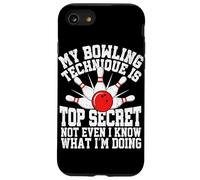 Ma Technique de Bowling est Top secrète, même si Je ne Sais Pas ce Que Je suis Coque pour iPhone SE (2020) / 7/8