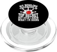 Ma Technique de Bowling est Top secrète, même si Je ne Sais Pas ce Que Je suis PopSockets PopGrip pour MagSafe