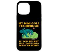 Ma Technique de Mini Golf est Top Secret, même si Je ne Sais Pas Quoi Coque pour iPhone 13 Pro Max