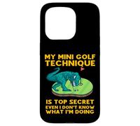 Ma Technique de Mini Golf est Top Secret, même si Je ne Sais Pas Quoi Coque pour iPhone 15 Pro