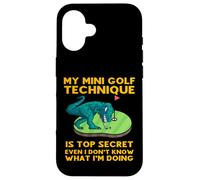 Ma Technique de Mini Golf est Top Secret, même si Je ne Sais Pas Quoi Coque pour iPhone 16