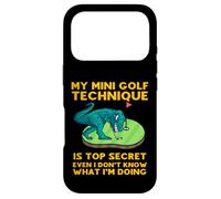 Ma Technique de Mini Golf est Top Secret, même si Je ne Sais Pas Quoi Coque pour iPhone 17 Pro