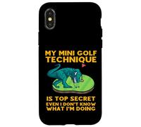 Ma Technique de Mini Golf est Top Secret, même si Je ne Sais Pas Quoi Coque pour iPhone X/XS