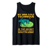 Ma Technique de Mini Golf est Top Secret, même si Je ne Sais Pas Quoi Débardeur